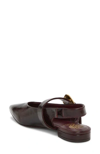 Vince Camuto Women's Amoret Slingback Mules In Burgundy