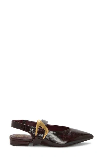 Vince Camuto Women's Amoret Slingback Mules In Burgundy