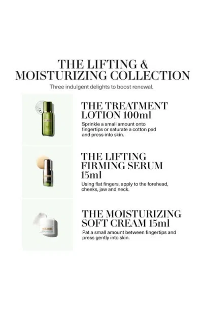 La Mer The Lifting And Moisturizing Collection In Transparent