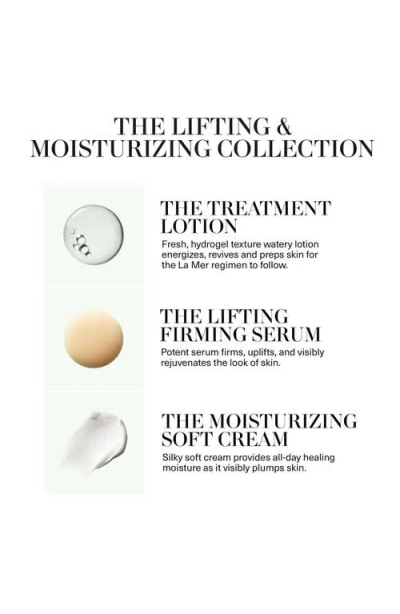 La Mer The Lifting And Moisturizing Collection In Transparent