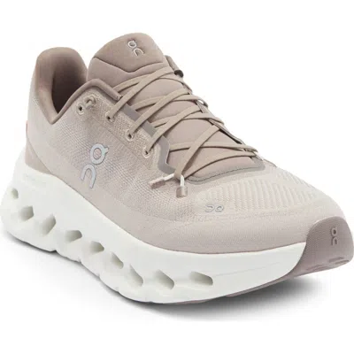 On Casual Sneakers With Mesh Upper And Rubber Outsole In Gray