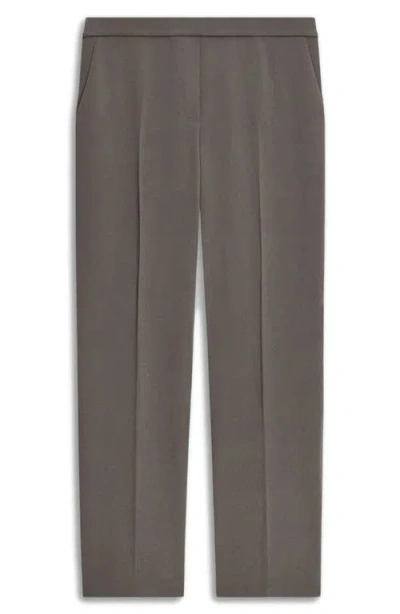 Theory Treeca Pull-on Pant In Admiral Crepe In Gray