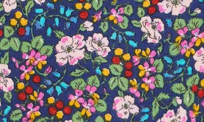 Mini Boden Kids' Floral Long Sleeve Cotton Jersey Dress In Multi