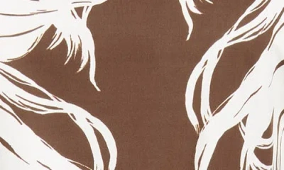 Oscar De La Renta Printed Cotton-blend Poplin Midi Dress In Multi