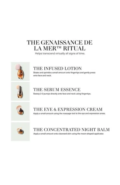 La Mer The Genaissance Collection Gift Set In Transparent