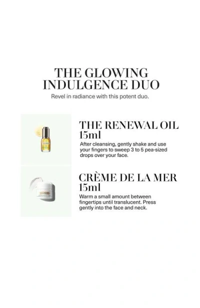 La Mer 2-pc. The Glowing Indulgence Duo Skin Care Set In Transparent