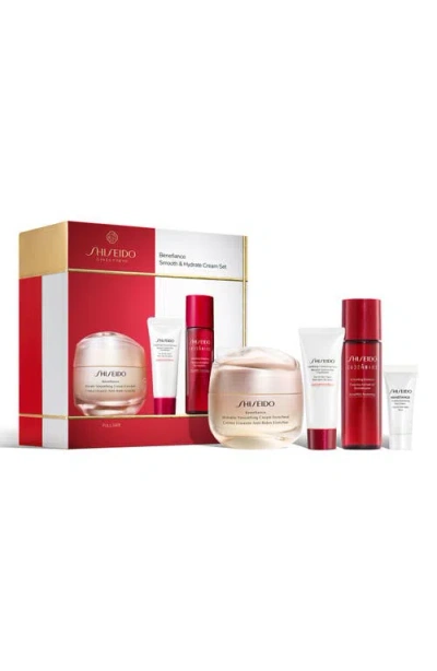 Shiseido 4-pc. Benefiance Smooth & Hydrate Cream Set In Transparent
