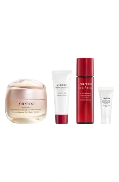 Shiseido 4-pc. Benefiance Smooth & Hydrate Cream Set In Transparent