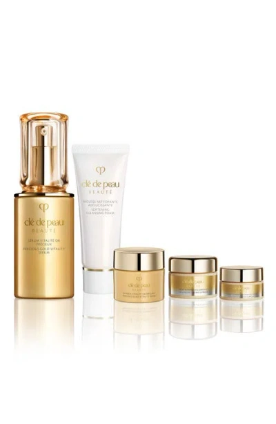 Clé De Peau Beauté Plump & Firm Gold Collection ($421 Value) In Gold