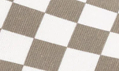 Vans Classic Slip On Sneakers Color Theory Checkerboard Walnut In Brown