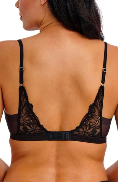Wacoal Abellia Lace Bralette In Black