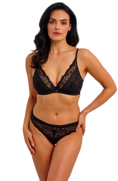 Wacoal Abellia Lace Bralette In Black
