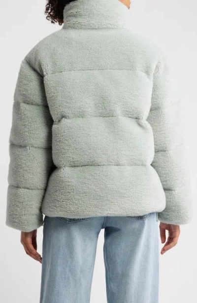 Ugg (r) Emmalyn Fluff Puffer Jacket In Green