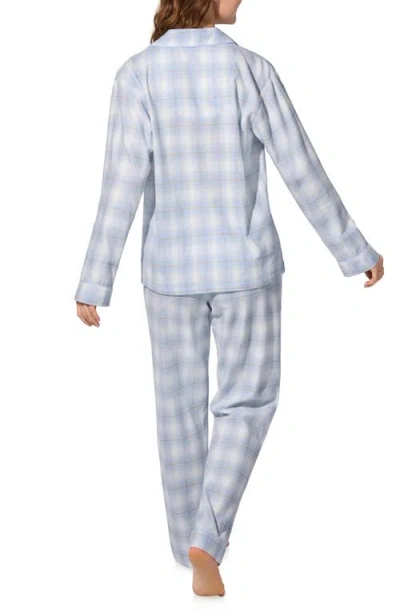 Bedhead Pajamas Print Long Sleeve Cotton Jersey Pajamas In Gray