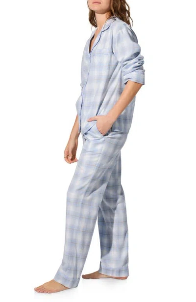 Bedhead Pajamas Print Long Sleeve Cotton Jersey Pajamas In Gray