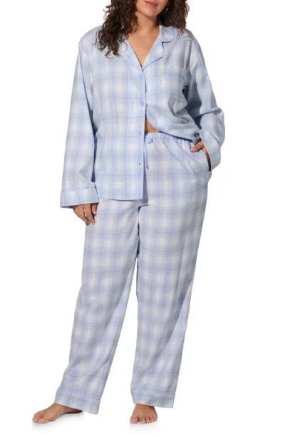 Bedhead Pajamas Print Long Sleeve Cotton Jersey Pajamas In Gray