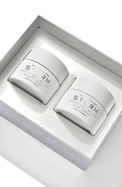 Dr Barbara Sturm Super Anti-aging Face Cream Day & Night Duo In White