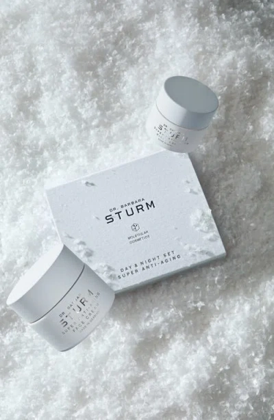 Dr Barbara Sturm Super Anti-aging Face Cream Day & Night Duo In White