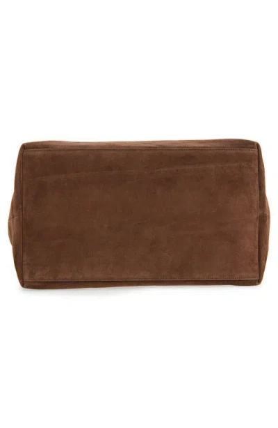 Liffner Large Sprout Leather Tote In Brown
