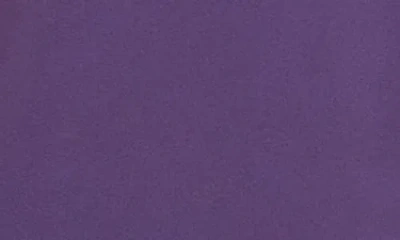 Nydj Tie Neck Satin Button-up Shirt In Purple