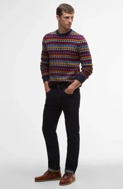 Barbour Easdale Fair Isle Sweater In Multi