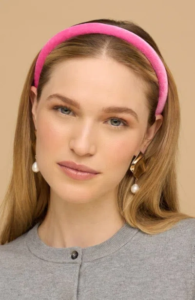 Kitsch 3-pack Assorted Velvet Headbands In Red