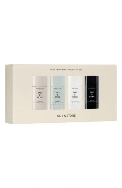 Salt & Stone Mini Deodorant Discovery Set In Multi