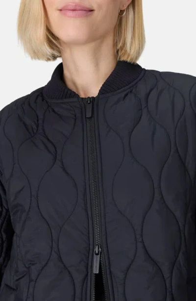 Sweaty Betty On The Move Quilted Jacket In Blue