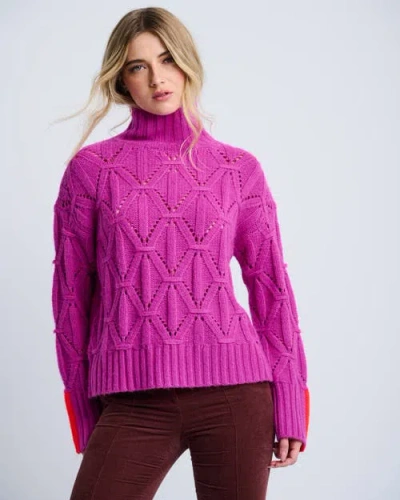 Lisa Todd The Stand Out Sweater In Purple