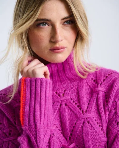 Lisa Todd The Stand Out Sweater In Purple