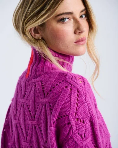 Lisa Todd The Stand Out Sweater In Purple