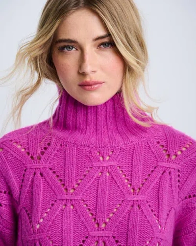 Lisa Todd The Stand Out Sweater In Purple