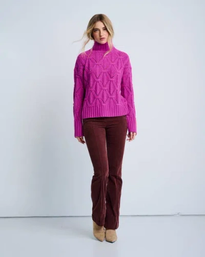 Lisa Todd The Stand Out Sweater In Purple