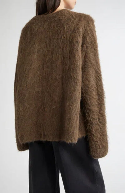 Totême Womens Toteme Stretch-wool Blend Jumper In Brown