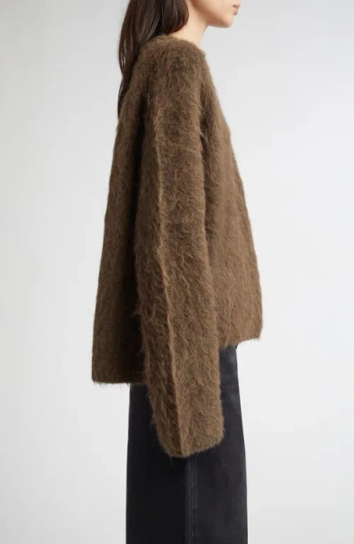 Totême Womens Toteme Stretch-wool Blend Jumper In Brown