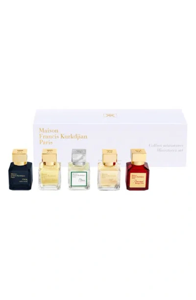 Maison Francis Kurkdjian 5-piece Mini Fragrance Gift Set In Transparent