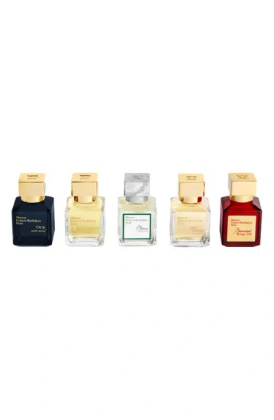 Maison Francis Kurkdjian 5-piece Mini Fragrance Gift Set In Transparent