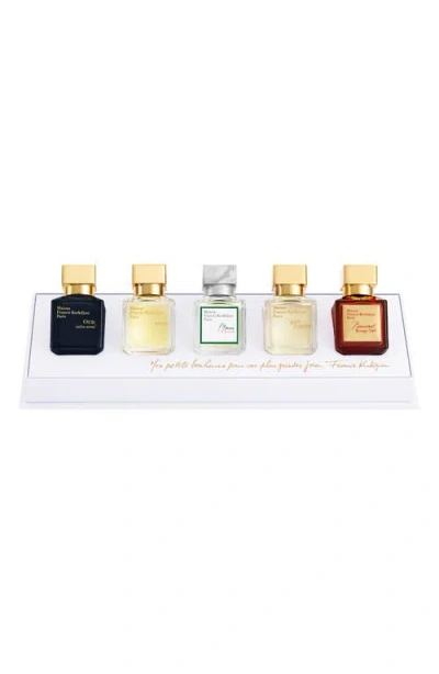 Maison Francis Kurkdjian 5-piece Mini Fragrance Gift Set In Transparent