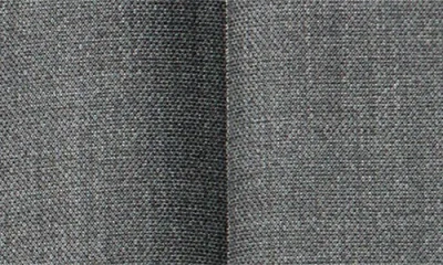 Canali Siena Regular Fit Grey Flat Front Super 130s Wool Dress Pants In Gray