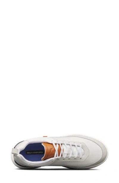Wolf & Shepherd Baller Sneaker In White