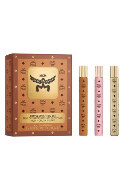 Mcm Eau De Parfum Travel Spray Trio Gift Set In Transparent