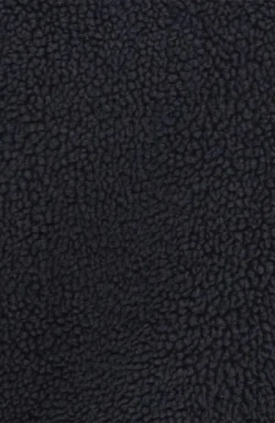 Barbour Dulsie High Pile Fleece Quilted Vest In Black