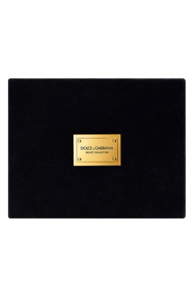 Dolce & Gabbana Dolce&gabbana Luminous Velvet Collection Luminous Discovery Set In Black