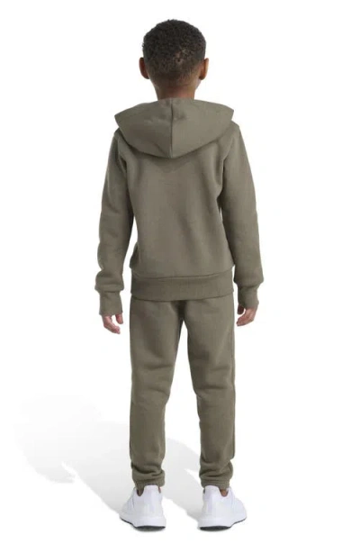 Adidas Originals Adidas Kids' Fleece Hoodie & Sweatpants Set In Gray