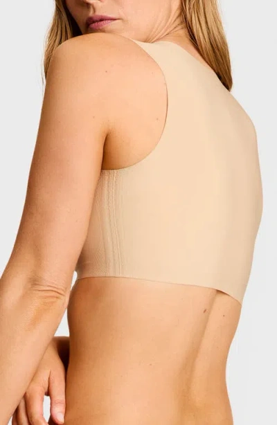 Commando Zone Smoothing Bralette In Gray