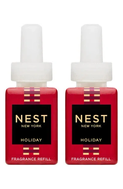 Nest New York X  Holiday 2-pack Smart Fragrance Diffuser Refills In Red