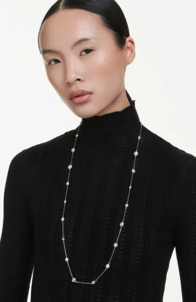 Swarovski Una Angelic Lange Halskette In Silver