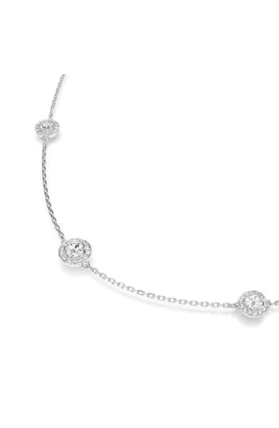 Swarovski Una Angelic Lange Halskette In Silver