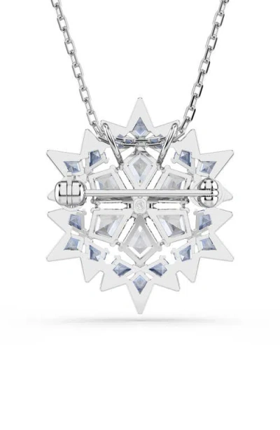 Swarovski Magic Anhänger Und Brosche In Blue