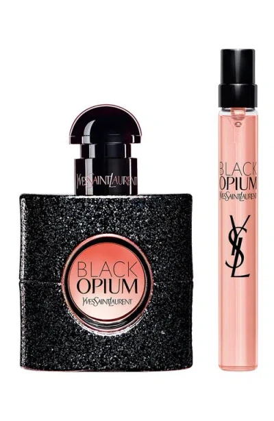 Saint Laurent 2-pc. Black Opium Eau De Parfum Set In Transparent